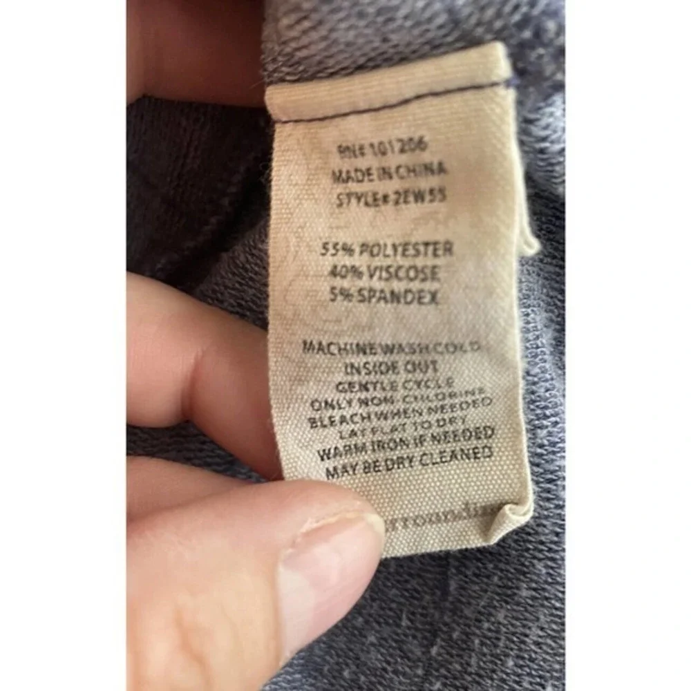 Soft Surroundings Lovett Top‎ Blue Waterfall Striped Tunic Top Size Medium - Picture 6 of 6